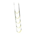 thumbnail image 3 of Almencla Boat Rope Ladder Boat Ladder Swim Ladder for Inflatable Boat Kayak Motorboat 133 cmx32 cm, 3 of 8