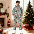 thumbnail image 2 of Mercatoo Boys Christmas Sweatsuits 2 Piece Sets Outfits Girls Christmas 𝐓racksuits Xmas Printed Hoodie and Jogging Suits, 2 of 8