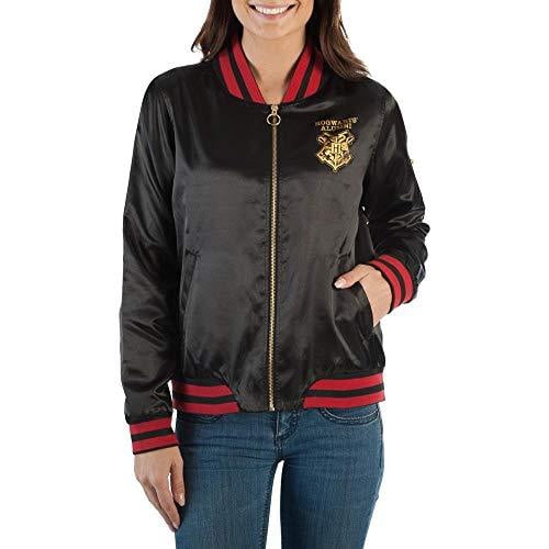 Harry Potter - Ladies / Juniors Hogwarts Bomber Jacket (Large)