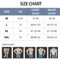 thumbnail image 6 of 2 Packs Compression Shirt Men Slimming Undershirt Body Shaper Vest, Gynecomastia Compression Tank Top, Shapewear Tummy Control, 6 of 6