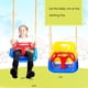 thumbnail image 4 of Cesta Columpio 3 En 1 Para Niños, Juguete Para Exteriores, Para Jardín, Sala De Estar, Seguridad, Cómodo Asiento Columpio Para Niños Scienceny FN005856-00, 4 of 6
