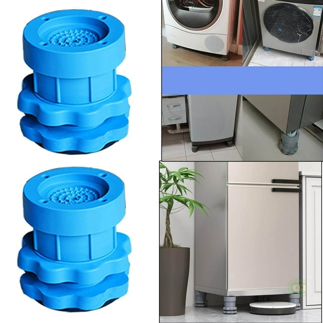 Anti Vibration Pads Lifting Foot Base Furniture Lifting Foot Base for Home Kitchen Washroom Accessory Blue A