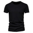 thumbnail image 3 of Mens Cotton Short Sleeve Color T Shirt Comfortable Tribal Top, 3 of 3