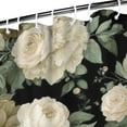thumbnail image 3 of Pioneer Flower Floral Print Pattern Shower Curtain 72"x72" ,Bathroom Decorative Shower Curtains Set with 12 Hooks,Modern Waterproof Washable Shower Curtain, 3 of 6