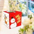 thumbnail image 5 of Christmas Candy Packaging Box Small //Santa Claus Candy Box 25cm/9.84in Holiday CandyBox with Lid Christmas, 5 of 5
