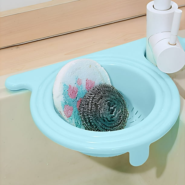 Cesta escurridora colgante, escurridor para alimentos húmedos y secos, separador de frutas y verduras, plegable, de metal, diseño de 2 niveles, para la cocina,Wsvlmg