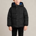 thumbnail image 6 of Xdegoge Quilted Jacket for Girls Boys Unisex Fleece Lined Jackets Button Down Padded Coat Fashion Fall Winter Puffer Warm Outerwear with Pockets Size 2-12, 6 of 9