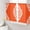 Orange, variant on Sheer Curtains 72 Inches Long 2 Panels Set for Bedroom, Baroque Yellow Semi Sheer Curtains for Windows, Vintage Damask Classic Floral Voile Window Treatments Rod Pocket Curtain