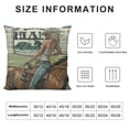 thumbnail image 5 of SHANXI  Rodeo Cowgirl Throw Pillow Case Cushion Covers Riding A Bull 12x12in, 5 of 5