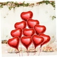 thumbnail image 3 of Pretyzoom 25Pcs Red Aluminum Foil Party Balloons Love Heart Decoration, 3 of 8