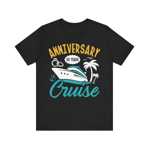 Unisex 20 Year Anniversary Cruise Cotton Shirts