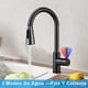 thumbnail image 5 of Mezcladora Fregadero de Acero Inoxidable, Grifos para Fregadero de Cocina Extraíble,Llave Fregadero Un Solo Mango 360 ° Giratorio,Caliente y Fría mezcladora Cocina con 2 Métodos de Salida de Agua, 5 of 6