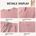 thumbnail image 4 of VIAOLI Women's Scrubs Set - Stretchy Medical Uniform with Pockets, for Nurses & Doctors, S-XXL, Multi-Color, 4 of 6
