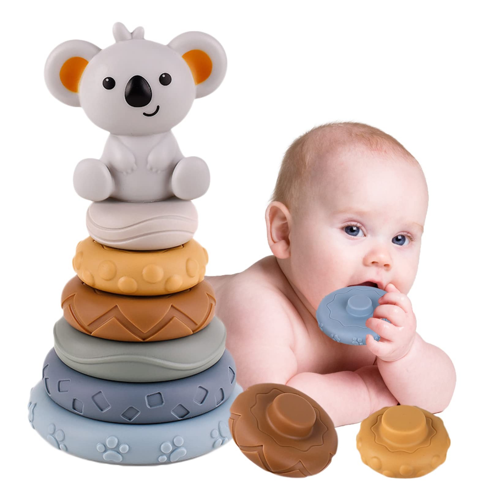 WANGJIAOID Boys Age 3-4 Years Stacking & Nesting Toy Baby Toys 6 Months ...