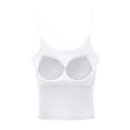 thumbnail image 2 of gbyLJF Plus Size Workout Tank Tops Summer Crop Tank Tops Oversized Tanks for Women Sleeveless Cardigan Vest, 2 of 3