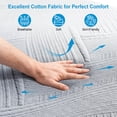 thumbnail image 2 of Full Size Mattress,  10" Medium Gel Memory Foam Mattress in a Box，Full Mattress, 2 of 9