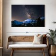 thumbnail image 3 of Elephant Stock Milky Way Over Longs Peak Wall Art - Horizontal Canvas Wall Art - Living Room Wall Decor - Astronomy & Space Canvas - Blue And Black Decor - 48" x 32", 3 of 8