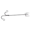 thumbnail image 5 of Shepherd's Hook Detachable Bird Feeder Hanger Iron 2 Hooks 5 Prong Bases Courtyard Accessories, 5 of 5