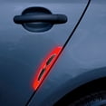 thumbnail image 2 of Amacok 4Pair Reflective Stickers for Rearview Mirror, Car Safety Warning Reflective Stickers, Safety Anti Scratch Protective Strips, 2 of 6