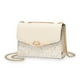 thumbnail image 1 of Mujeres Messenger Bolsa Lentejuelas Moda Single Hombro PU Cadena Cadena Correa Bolso Móvil Teléfono Móvil Flip Bolsas Bolsas Bolsos Beige Tipo 1 tholdsy AP008901-01, 1 of 7