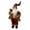Red gold, variant on HGYCPP 17" Santa Claus Christmas Figurine Fit for School Christmas Celebration Decor