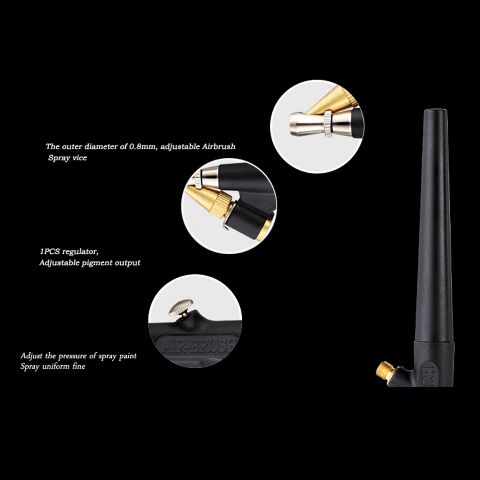 Upgraded Airbrush Makeup Machine Air Brush Guns Sprayer Handheld Portable Cordless Airbrush for Makeup Model Coloring