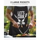 thumbnail image 5 of Syntus Delantal divertido para hombres, mujeres, regalos para papá Delantal divertido para regalo de cumpleaños del día del padre Delantales con pechera 100% algodón para cocinar asar barbacoa, 5 of 5
