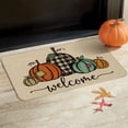 thumbnail image 5 of Sm:)e Pumpkins Fall Thanksgiving Doormat 17 x 29 Inch Low-Profile Switch Welcome Floor Mat for Indoor Outdoor, 5 of 8