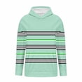 thumbnail image 4 of Oversize Pullover Hoodies for Women Trendy Fashion Loose Fitting Solid Color Long Sleeved Hoodie Sports Top, 4 of 5