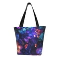 thumbnail image 1 of Easygdp Magic Colorful Forest Leaves Bolso de Hombro para Mujer, Bolso Bandolera y Cartera de Mano Elegante para Uso Diario, 1 of 6