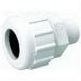 King Brothers PVC Compression Adapter - 2 In. MIPT, White, 2 Inch PVC ...