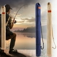 thumbnail image 2 of Pebbuoy Fishing Umbrella Bag Waterproof Canvas Adjustable Strap Foldable Fishing Rod Tools Rain Umbrella Holder Carrier Pouch Outdoor Fishing Accessories, 2 of 6