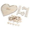 thumbnail image 4 of Oubit Wedding Guest Book Alternative,Guest Book Heart Shape Rustic Wedding Decor Guest Book Wedding Reception Finest Materials, 4 of 9