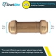thumbnail image 2 of Acoplamiento deslizante SharkBite U3020LFA de 1 pulgada para PEX, cobre, CPVC, 2 of 5