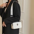 thumbnail image 5 of KURT GEIGER LONDON Bolso de hombro para mujer, bolsos de diseñador de lujo para cámara, bolso cuadrado con cremallera y letras a la moda para mujer, bolso de marca para mujer, 5 of 5