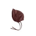 thumbnail image 4 of Xijirk Baby Ruffled Brim Sun Hat Soft Organic Upf 50 Plus with Adjustable Chin Strap Gentle Cozy Headwear for Outdoor Play and Beach Travel,Brown,6 Months-2 Years, 4 of 5