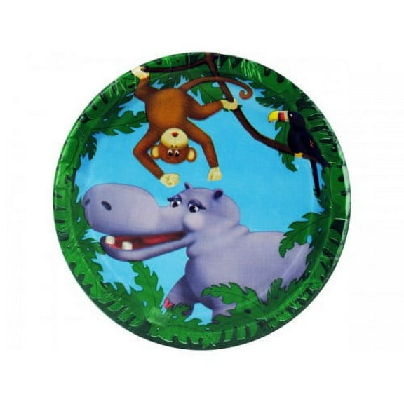 Jungle Pals Small Paper Plates (8ct)