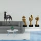 thumbnail image 2 of Estatua de perro de resina,Estatua de perro de resina con forma de animal,Escultura coleccionable para escritorio,decoración del hogar,Estatuas del pensador,Estatuas de pensadores Esculturas, 2 of 8