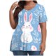 thumbnail image 1 of Camisas de Manga Larga para las Mujeres Cuello Redondo Impreso de Ajuste Suelto, Top de Moda de Verano Sexy para el Uso Diario, 1 of 6