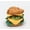 Hamgurger, variant on 15cm Hatsune Miku Kawaii Q Version Figure Doll Anime Peripheral Keychain Bag Pendant Toy Collection Model Ornament Toys Gifts