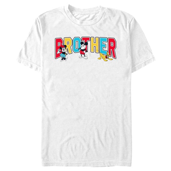 Men's Mickey & Friends Brother Collegiate Graphic T-Shirt