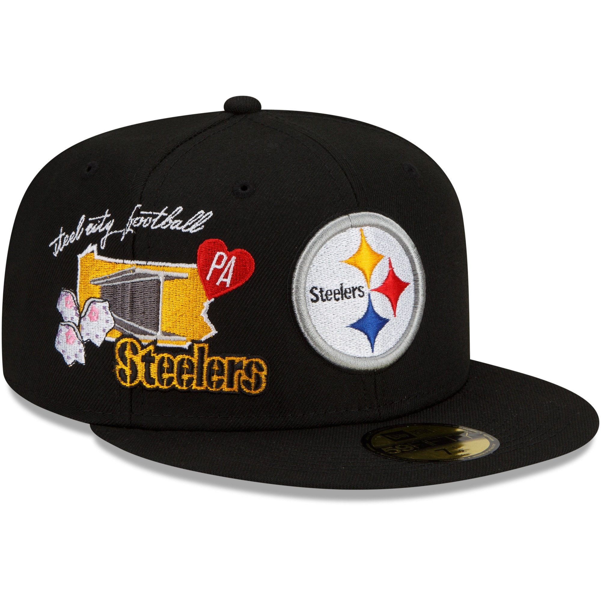 DRAFT On-Stage Pittsburgh Steelers New Era 59Fifty LP Cap 
