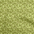 thumbnail image 1 of oneOone Cotton Poplin Lime Fabric Tropical Fabric For Sewing Printed Craft Fabric By The Yard 42 Inch Wide, 1 of 5
