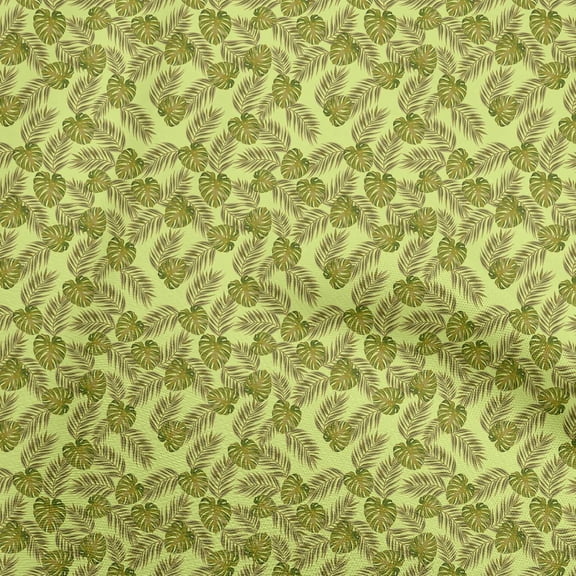 oneOone Rayon Lime Fabric Tropical Dress Material Fabric Print Fabric By The Yard 56 Inch Wide