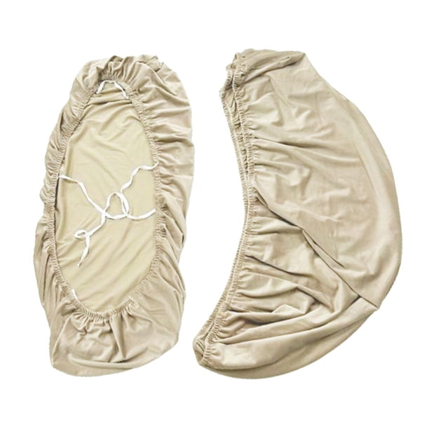 Fundas de cojín para comedor de RV Funda de asiento de RV Fácil cuidado Reemplazo directo Elástico Beige claro
