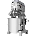 thumbnail image 1 of Batidora Industrial Planetaria 30 Litros Acero Inoxidable 1500W Amasadora Mezcladora 3 Velocidades GUTSTARK HOME Industrial 1500 W Pedestal, 1 of 8