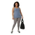 thumbnail image 2 of 32 Degrees Women's Cool Lightweight Regular Fit Racerback Tank Top - Xenon Blue Space Dye - XX-Large, 2 of 4