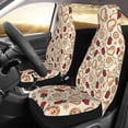 thumbnail image 2 of Xecao Valentine'S Day Rose Print Car Seat Cover in That Fits Most Cars, Vans, SUVs, and Trucks., 2 of 7