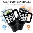 thumbnail image 3 of Dad Tumbler Best Dad Ever Gifts Birthday Gift for Dad From Son Daughter-40 Oz Tumbler With Handle And Straw, 3 of 6