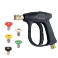 ZGBY High Pressure Washer Gun Kitï¼Œwith Quick Connect Nozzles, M2214